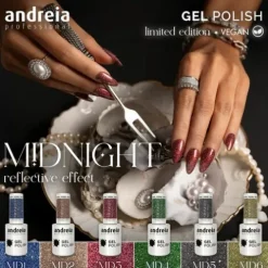 Andreia Vernis Gel Collection Midnight Md5