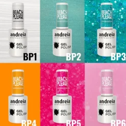Andreia Verniz Gel Coleção Beach, Please! Bp6