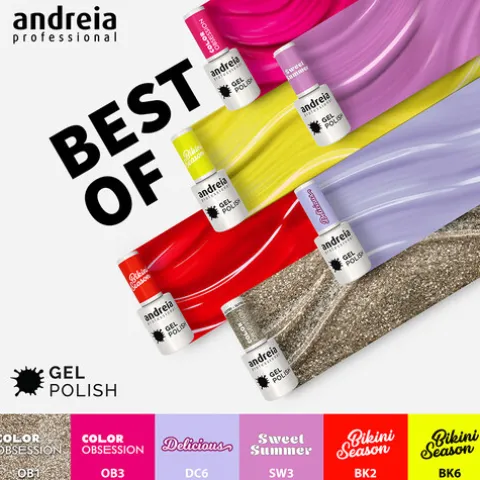 Andreia Verniz Gel Coleção Best Of