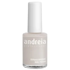 Andreia Verniz Hipoalergénico 1 Nude Cinza Brilhante