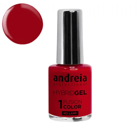 Andreia Verniz Hybrid Gel Fusion Color H34 Vermelho Escarlate
