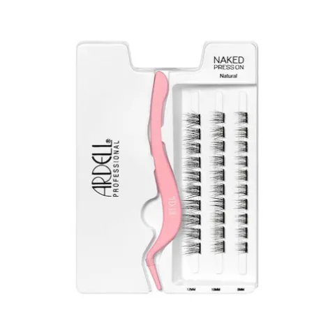 Ardell Naked Press On Pre-Glued Underlash Extensões De Pestanas Natural