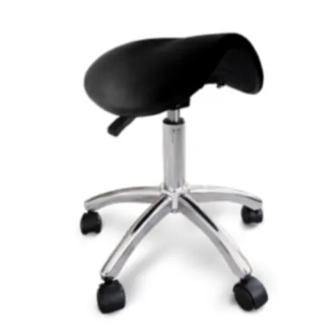 Banco Em Sela Com Rodas Preto