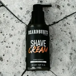 Beardburys Amber Midnight Creme De Barbear Anti-Irritação