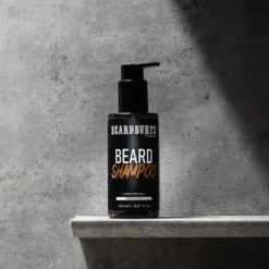 Beardburys Amber Midnight Shampoo Para Barba E Rosto