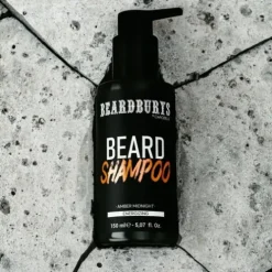 Beardburys Amber Midnight Shampoo Para Barba E Rosto