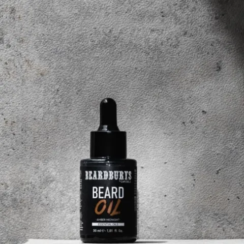 Beardburys Amber Midnight Óleo Para Barba E Bigode