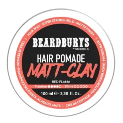 Beardburys Cera Para O Cabelo Acabamento Mate Fixação Extra Forte