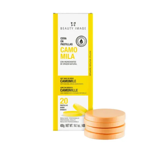 Beauty Image Cera Depilatória Em Discos Camomila