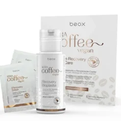 Beox Keracoffee Vegan Kit Alisamento E Recuperação Capilar