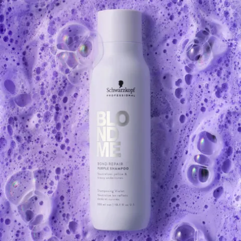 Blondme Bond Repair Purple Shampoo Roxo
