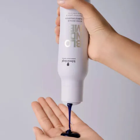 Blondme Bond Repair Purple Shampoo Roxo