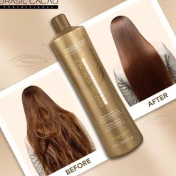 Brasil Cacau Eco Keratin 2 Cuidado Natural De Efeito Liso