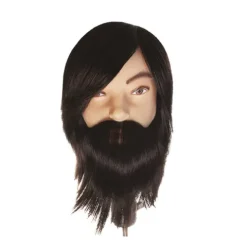 Cabeça Académica Masculina Com Cabelo 100% Humano