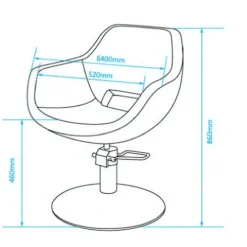 Cadeira De Cabeleireiro Ellegance