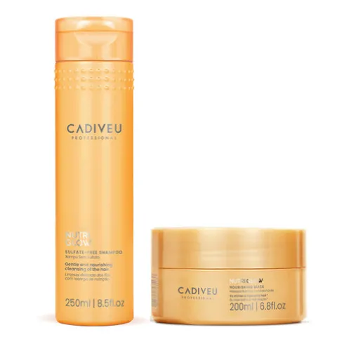 Cadiveu Nutri Glow Kit Tratamento Nutritivo Champô + Máscara