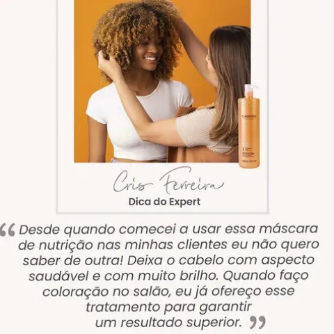 Cadiveu Nutri Glow Máscara De Nutrição