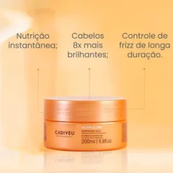 Cadiveu Nutri Glow Máscara De Nutrição