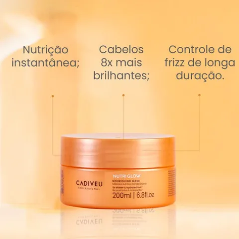 Cadiveu Nutri Glow Máscara De Nutrição
