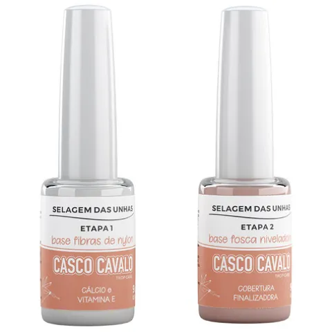 Casco Cavalo Kit Selagaem De Unhas 2 Etapas