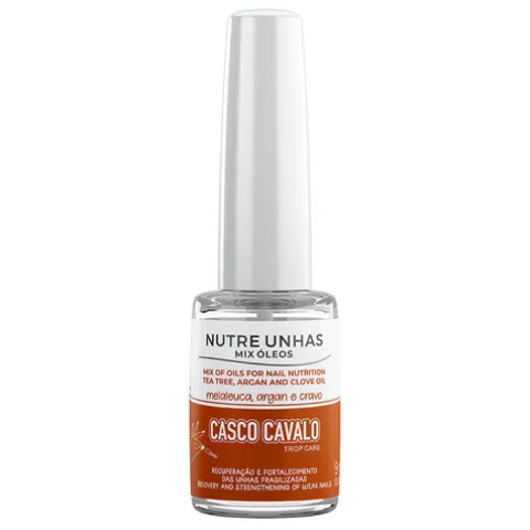 Casco Cavalo Nutre Unhas Fortalecimento E Recuperação Com Óleos Naturais