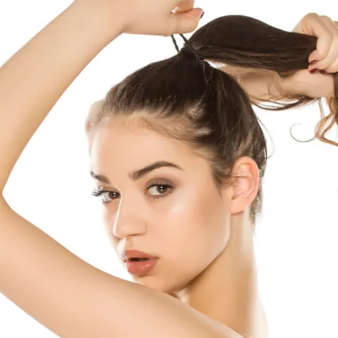 Elástico De Cabelo - Castanho