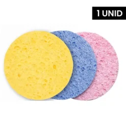 Esponja Para Desmaquilhar Celulosa - 90Mm