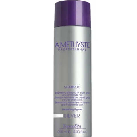 Farmavita Amethyste Silver Champô Para Cabelo Grisalho