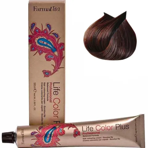 Farmavita Coloração Life Color Plus 6.52 Louro Escuro Acajú Irisado