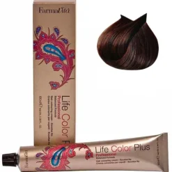 Farmavita Coloração Life Color Plus 5.52 Castanho Claro Acaju Irisado