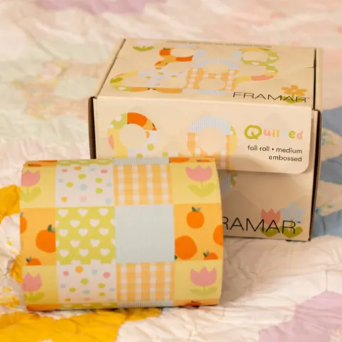 Framar Quilted Rolo Papel De Alumínio