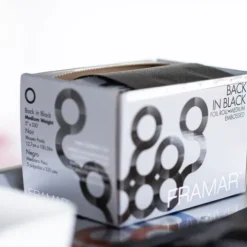 Framar Rolo Papel De Alumínio Preto