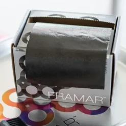 Framar Rolo Papel De Alumínio Preto