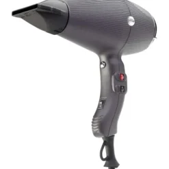 Gamma+ Aria Dual Ionic Secador De Cabelo Profissional Preto Grafite