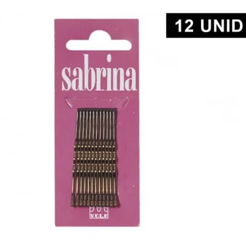 Ganchos Cabelo Pequenos Castanhos