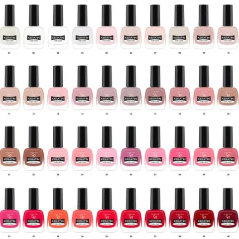 Golden Rose Keratin Verniz De Unhas 12