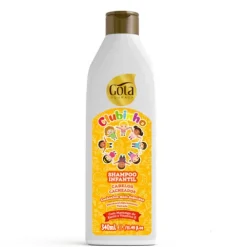 Gota Dourada Clubinho - Champô Para Cabelos Cacheados