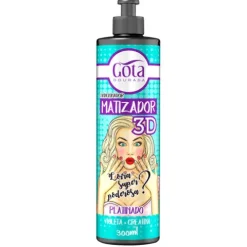 Gota Dourada Condicionador Matizador 3D - Platinado