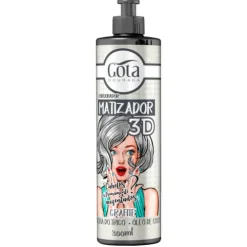 Gota Dourada Condicionador Matizador 3D - Grafite