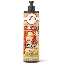 Gota Dourada Condicionador Matizador 3D - Cobre