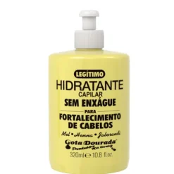 Gota Dourada Creme Pentear Fortalecimento