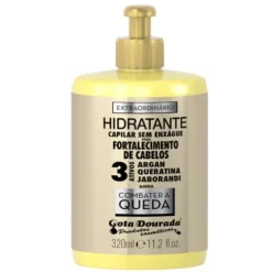 Gota Dourada Creme Pentear Fortalecimento Extraordinário