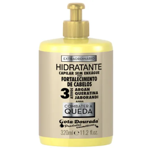 Gota Dourada Creme Pentear Fortalecimento Extraordinário