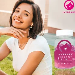 Ivybears Vibrant Skin Suplemento Vitaminico Pele Radiante E Com Brilho