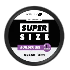 Kelly K Essentials Super Size Builder Gel Media Viscosidade Clear