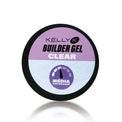 Kelly K Gel De Construção Média Viscosidade - Clear