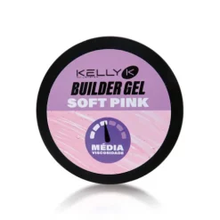 Kelly K Gel De Construção Média Viscosidade - Soft Pink