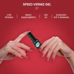 Kelly K Speed Verniz Gel Kit Os Vermelhos