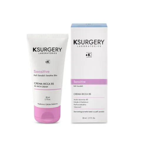 Ksurgery Sensitive Rich Cream Creme Rosto Pele Sensivel