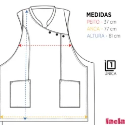 Lacla Túnica Lisa Branco
